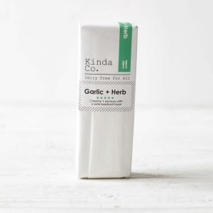 kinda co dairy free cheese with garlic and herb
